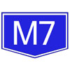 Útjavítás-sávlezárás... (M7-es Fejér megyei szakasza)