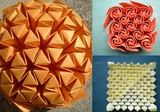 Origami kiállítás a könyvtárban