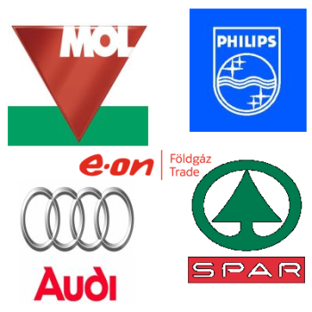 A listán szereplő cégek cégek