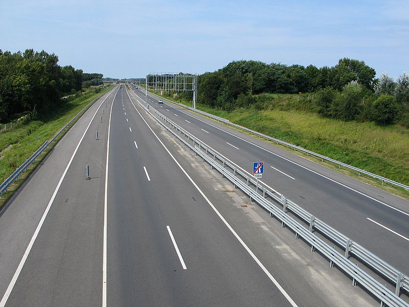 Az M7-esen történt koccanás autópálya
