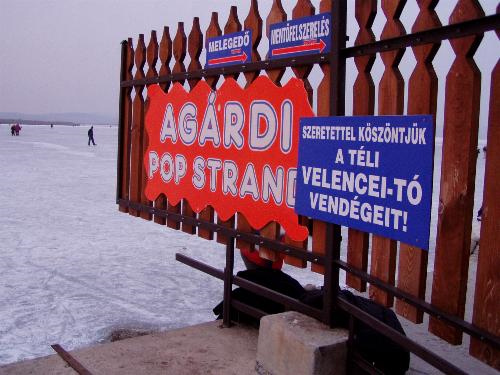 Már lehet korcsolyázni a Velencei-tavon Velencei-tó