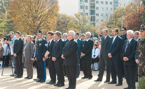 Cser-Palkovics András is megemlékezett az aradi vértanúkról