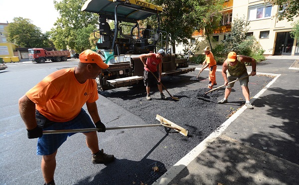 Elkészült a Palota úti parkoló